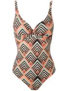 Lygia & Nanny Maillot Adriana Estampado - Orange