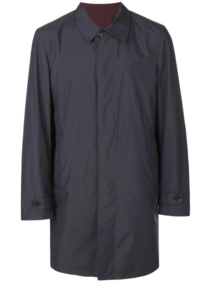 Canali Reversible Windbreaker Jacket - Grey