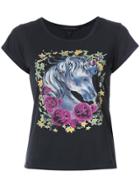 Marc Jacobs Unicorn Print T-shirt - Blue
