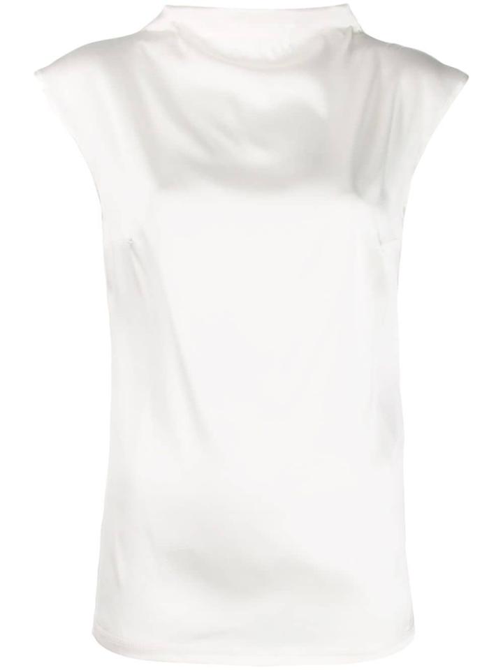 Styland Roll Neck T-shirt - White