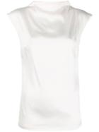 Styland Roll Neck T-shirt - White