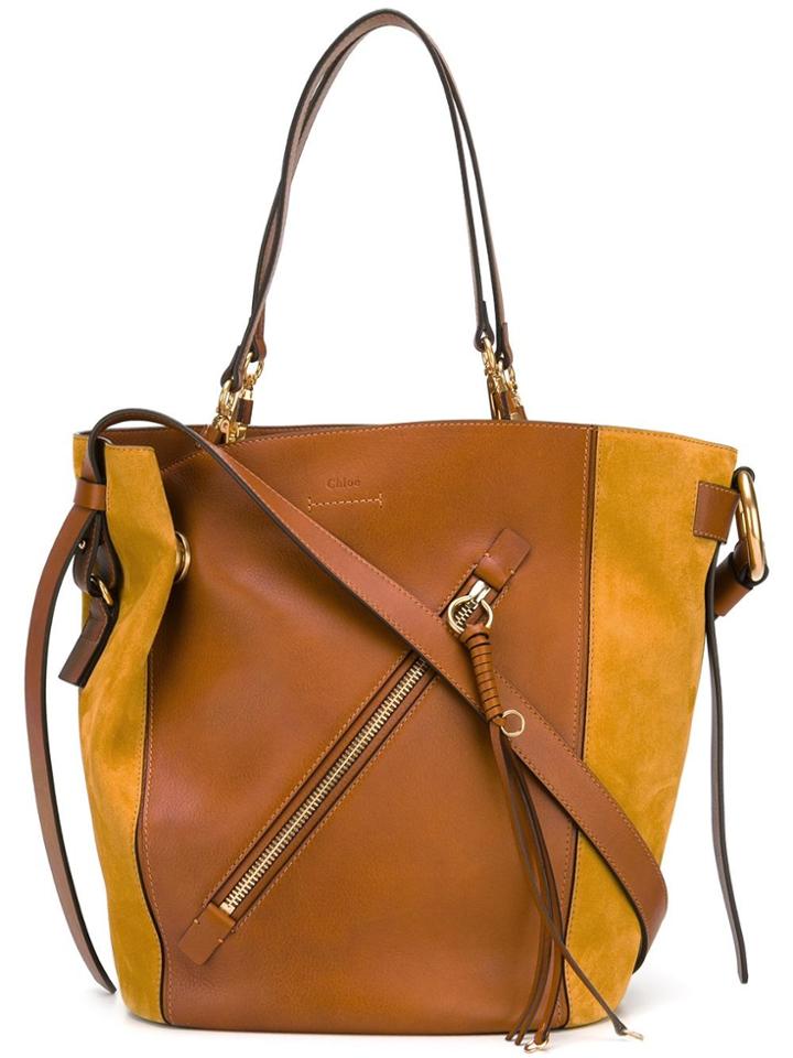 Chloé Myer Tote Bag - Brown
