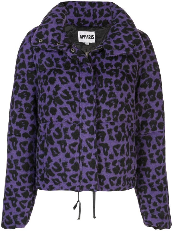 Apparis Paula Padded Coat - Purple