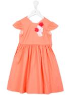 Familiar Flared Dress, Girl's, Size: 12 Yrs, Yellow/orange