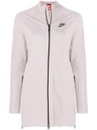 Nike Tech Knit Zipped Jacket - Pink