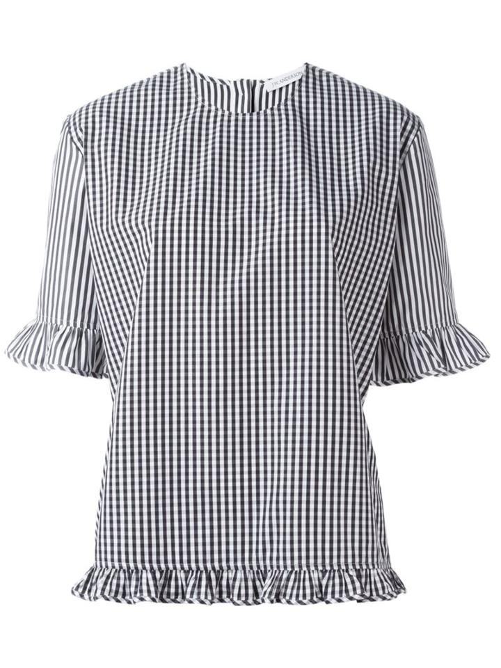 J.w. Anderson Checked Blouse
