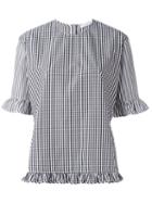 J.w. Anderson Checked Blouse