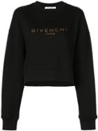 Givenchy Logo Printed Sweatshirt - Black