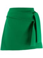 P.a.r.o.s.h. Tie Waist Skirt - Green