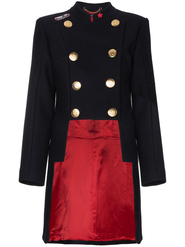 Navro Military Inspired Love Jacket - Black