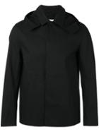 Mackintosh Hooded Jacket, Men's, Size: 42, Black, Cotton