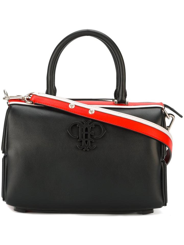 Emilio Pucci Rectangle Logo Tote, Women's, Black