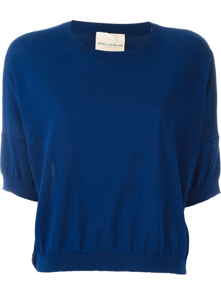 Erika Cavallini Short Sleeve Sweater
