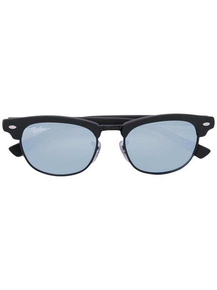 Ray Ban Junior - Mirrored Sunglasses - Unisex - Acetate - 45, Black