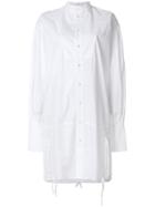Faith Connexion Long Button-down Shirt - White
