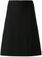 Egrey Knitted Midi Skirt, Women's, Size: G, Black, Viscose