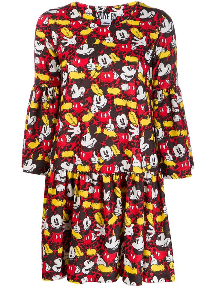 Aniye By Mickey Pattern Dress - Black