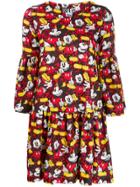 Aniye By Mickey Pattern Dress - Black