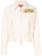 Emilio Pucci Embroidered Patch Jacket - Neutrals