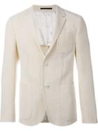 Z Zegna Fitted Two Button Blazer