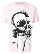 Kenzo Astronaut Print T-shirt - Pink