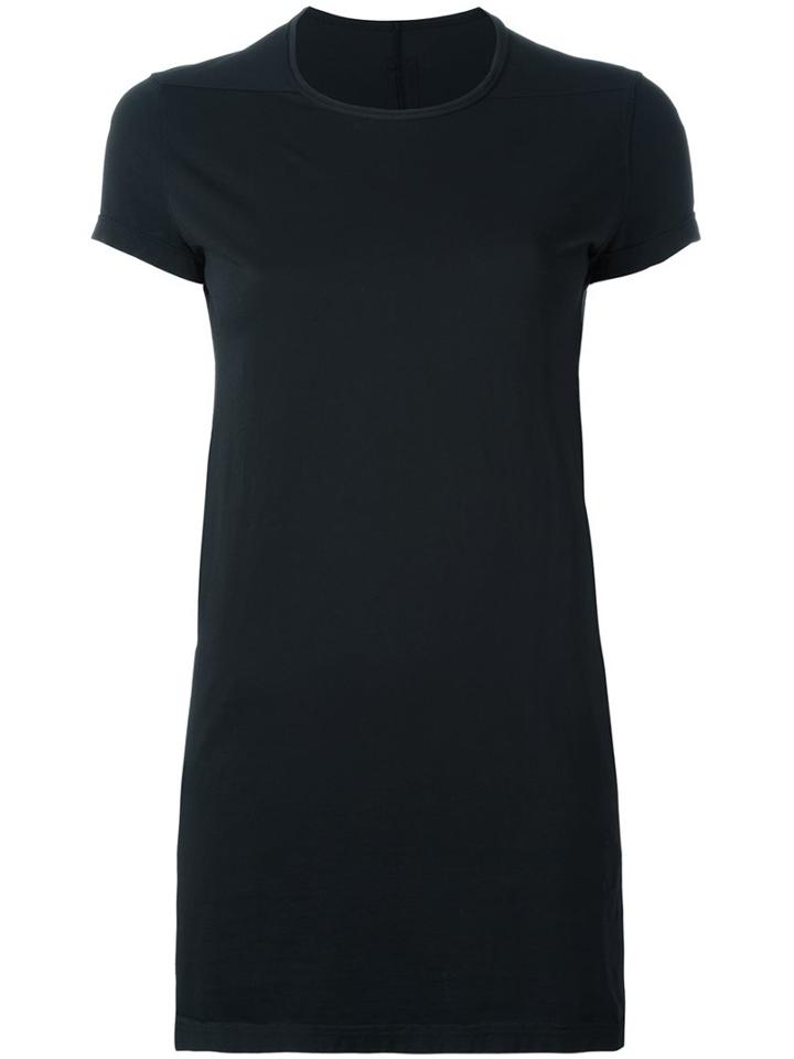 Rick Owens Drkshdw Long T-shirt, Women's, Size: Large, Black, Cotton