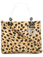 Christian Dior Vintage Leopard Lady Dior Bag - Brown