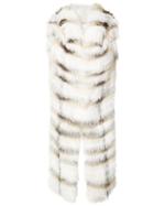 Oscar De La Renta Cropped Back Vest - White