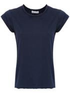 Nk Frayed Edges T-shirt - Blue