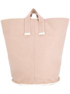 Cabas Large Laundry Tote - Nude & Neutrals