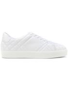 Burberry Check-quilted Sneakers - White