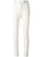 Plein Sud Skinny Trousers, Women's, Size: 42, Nude/neutrals, Spandex/elastane/viscose/virgin Wool