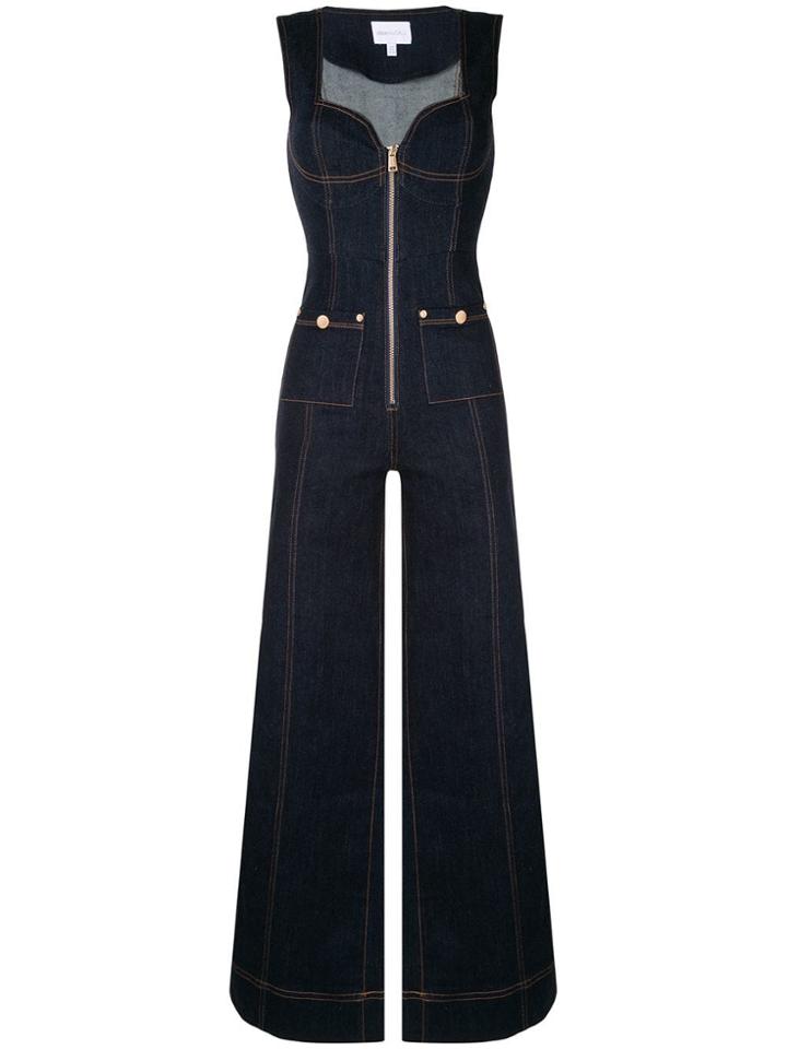 Alice Mccall Bloomsbury Denim Jumpsuit - Blue