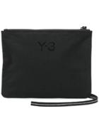 Y-3 Logo Clutch Bag - Black