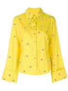 Marques'almeida Metal Stud Shirt - Yellow & Orange