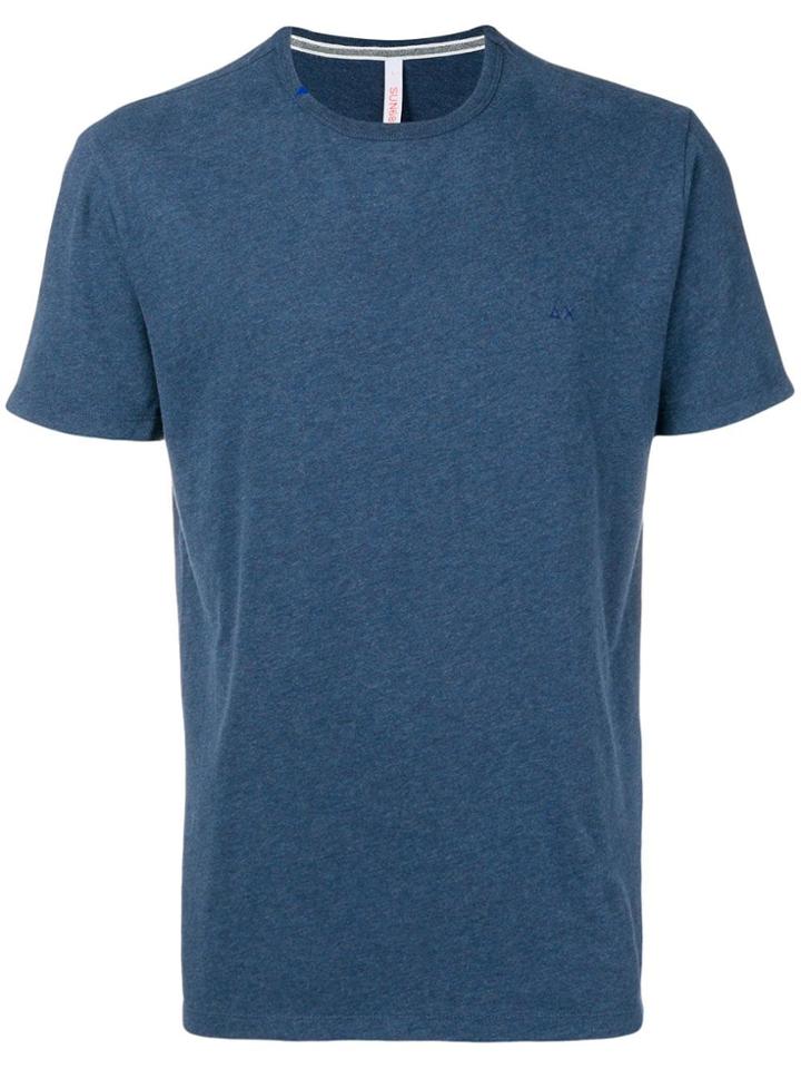 Sun 68 Round Neck T-shirt - Blue