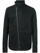 Rick Owens 'forever Mollino's' Biker Jacket, Men's, Size: 50, Black, Cotton/leather/cupro