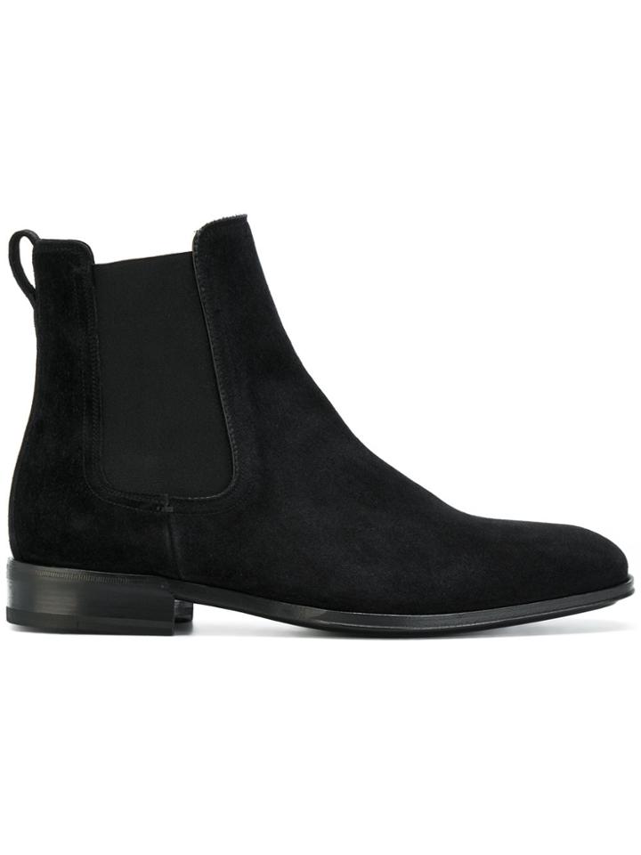 Salvatore Ferragamo Darien Chelsea Boots - Black