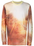 Cottweiler Abstract Print T-shirt - Brown