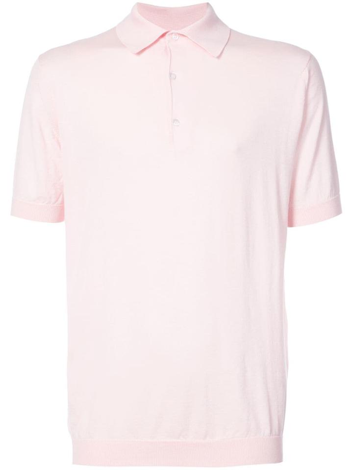 John Smedley Adrian Polo Shirt - Pink