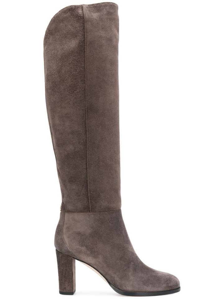 Jimmy Choo Madalie 80 Boots - Neutrals