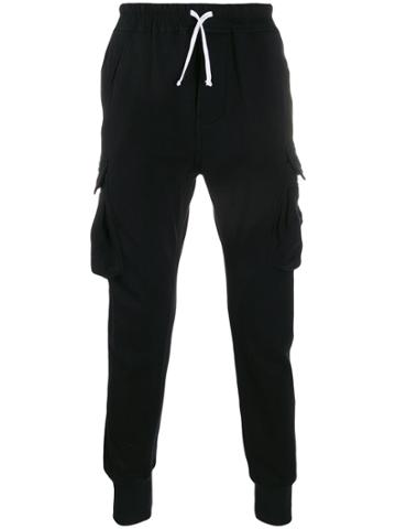 Not Guilty Homme Cargo Sweatpants - Black