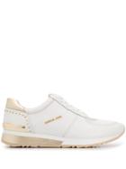 Michael Michael Kors Micro Studded Low-top Sneakers - White