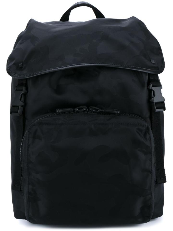 Valentino 'rockstud Noir' Camouflage Backpack