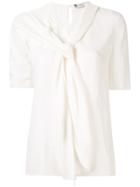 Lanvin Tie-neck Blouse - White