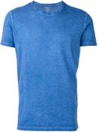 Majestic Filatures Crew Neck T-shirt, Men's, Size: Large, Blue, Cotton