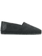 Alexander Mcqueen Skeleton Espadrilles - Black