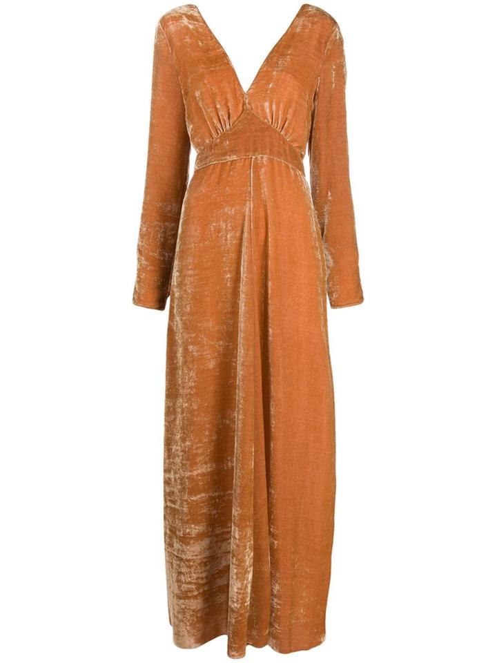 Forte Forte Velvet Maxi Dress - Neutrals