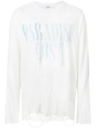 Alchemist Paradise Lost Distressed Top - White