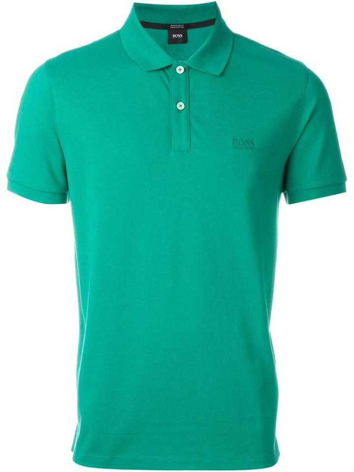 Boss Hugo Boss Pallas Polo Shirt, Men's, Size: L, Green, Cotton